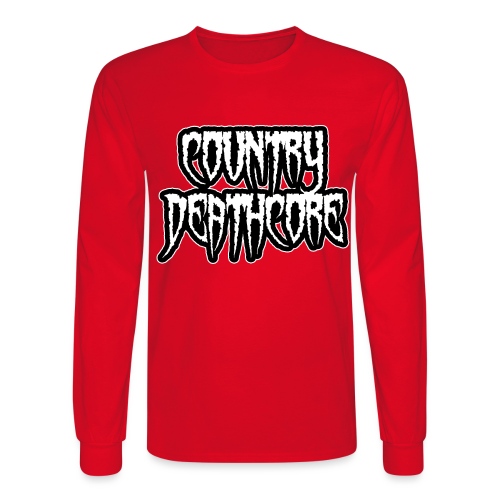 COUNTRY DEATHCORE - Men's Long Sleeve T-Shirt
