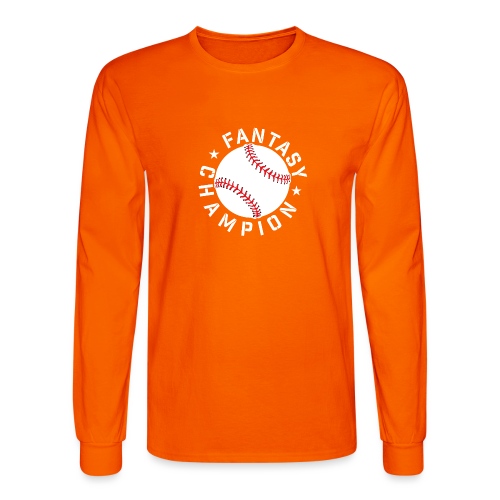 Fantasy Baseball Champion - Men's Long Sleeve T-Shirt