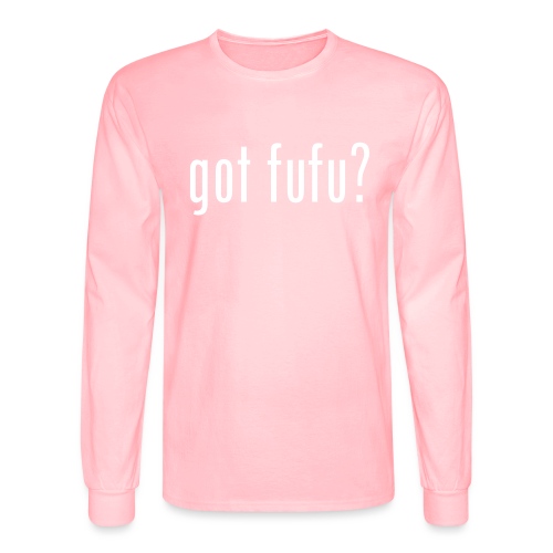 got fufu Women Tie Dye Tee - Pink / White - Men's Long Sleeve T-Shirt