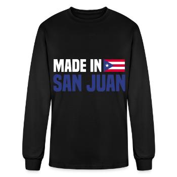 San Juan - Men's Long Sleeve T-Shirt - black - Front