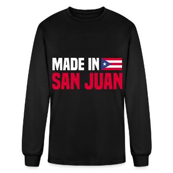 San Juan Puerto Rico - Men's Long Sleeve T-Shirt - black - Front