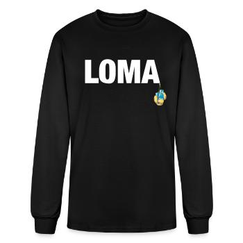 Ukranian World Champion Boxing t-shirt - Men's Long Sleeve T-Shirt - black - Front