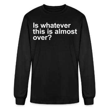Whatever This Is - Men's Long Sleeve T-Shirt - black - Front