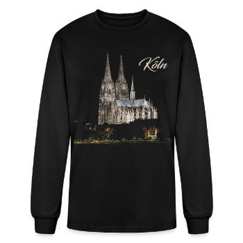 Cologne - Men's Long Sleeve T-Shirt - black - Front
