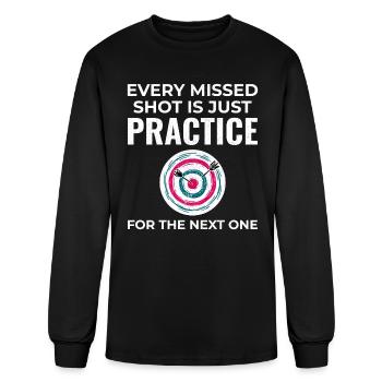 Archery Targets Archer Bullseye Shooting Sport - Men's Long Sleeve T-Shirt - black - Front