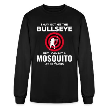 Archery Targets Archer Bullseye Shooting Sport - Men's Long Sleeve T-Shirt - black - Front