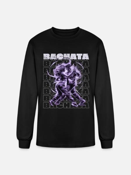 Sensual Latin Bachata Bachateros - Men's Long Sleeve T-Shirt - black