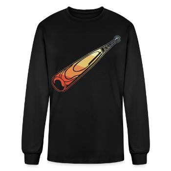 Vintage Baseball Bat - Men's Long Sleeve T-Shirt - black - Front