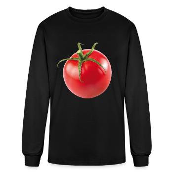 tomato - Men's Long Sleeve T-Shirt - black - Front
