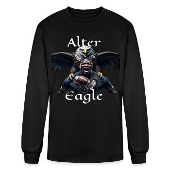 Alter Eagle Sports Anthem - Men's Long Sleeve T-Shirt - black - Front