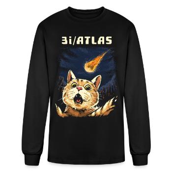 3i Atlas Comet - Men's Long Sleeve T-Shirt - black - Front