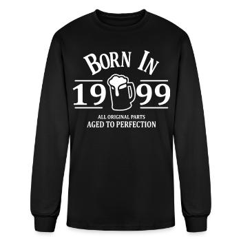 Born in 1999 - Men's Long Sleeve T-Shirt - black - Front