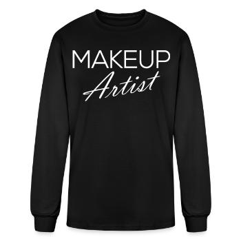 Makeup Artist - Men's Long Sleeve T-Shirt - black - Front