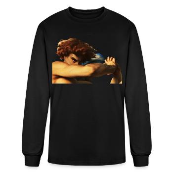 Fallen Angel Alexandre Cabanel Inspiration - Men's Long Sleeve T-Shirt - black - Front