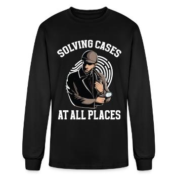  Investigation Uniform Observation Gear Private - Men's Long Sleeve T-Shirt - black - Front