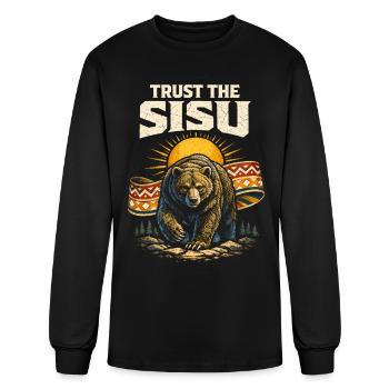 Scandinavian Viking - Men's Long Sleeve T-Shirt - black - Front