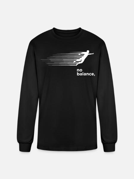 Velocity Run Beyond Balance - Men's Long Sleeve T-Shirt - black