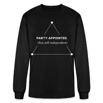 Party-Appointed But Independent Arbitrator - Men's Long Sleeve T-Shirt - black - Front