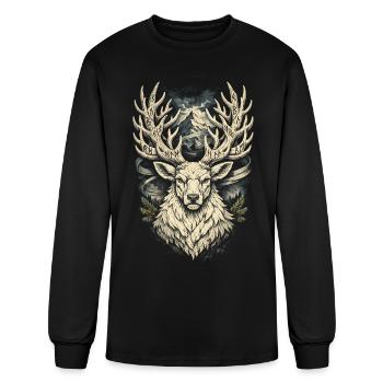 Scandinavian Viking - Men's Long Sleeve T-Shirt - black - Front