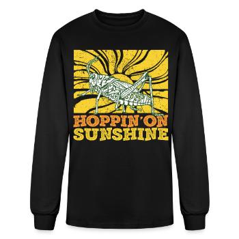 Grasshopper - Men's Long Sleeve T-Shirt - black - Front