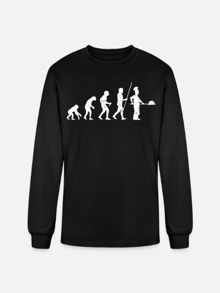 Baker Evolution - Men's Long Sleeve T-Shirt - black