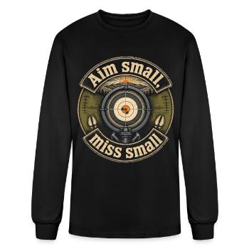 Arbalète Sport Vise Petit Manqué Petit - T-shirt à manches longues Homme - noir - Devant