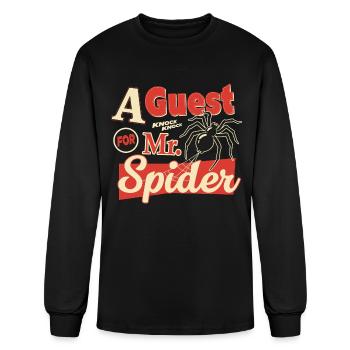 A Guest for Mr Spider - Men's Long Sleeve T-Shirt - black - Front