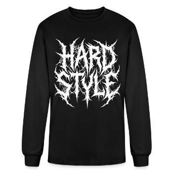 Hardstyle Underground - Men's Long Sleeve T-Shirt - black - Front
