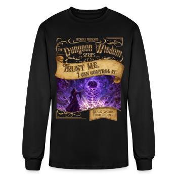 I Can Control It - Men's Long Sleeve T-Shirt - black - Front