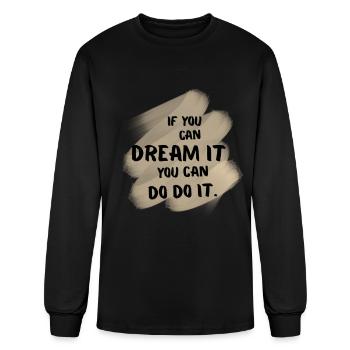iF - Men's Long Sleeve T-Shirt - black - Front