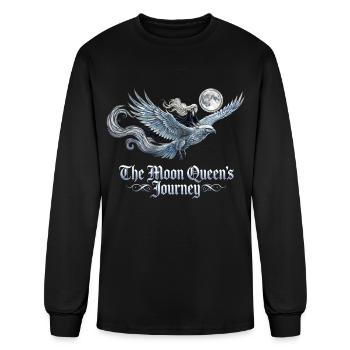 Moon Queen's Flight - Men's Long Sleeve T-Shirt - black - Front