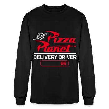 Pizza Planet - Men's Long Sleeve T-Shirt - black - Front