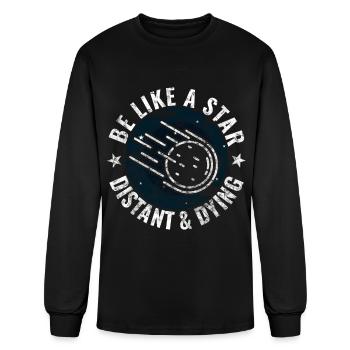 Nihilism Nihilist Nietzsche Philosopher - Men's Long Sleeve T-Shirt - black - Front
