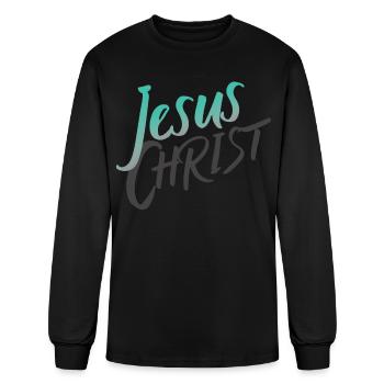 Jesus - Jesus Christ - Men's Long Sleeve T-Shirt - black - Front
