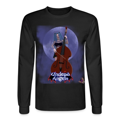Undead Angels: Vampire Bassist Ashley Full Moon - Men's Long Sleeve T-Shirt
