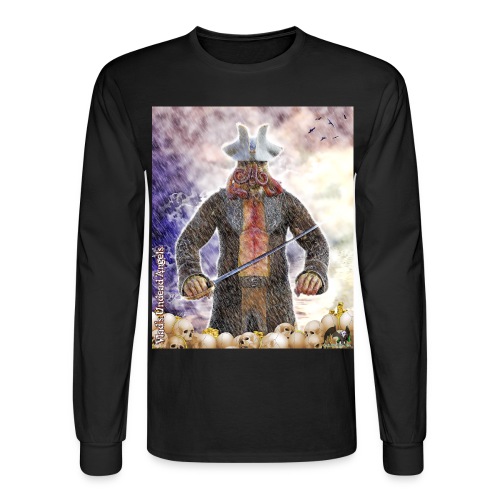 Undead Angels Pirate Captain Kutulu F002B - Men's Long Sleeve T-Shirt