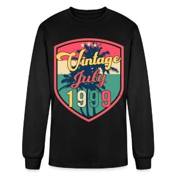 Original July 1999 - Men's Long Sleeve T-Shirt - black - Front