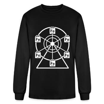 Ferrous Wheel - Chemistry Ferris Fe+2 - Men's Long Sleeve T-Shirt - black - Front
