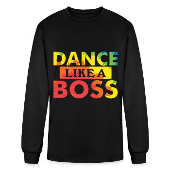 Hip Hop Breakdance Street Dance Dancers Music - Men's Long Sleeve T-Shirt - black - Front