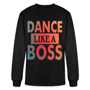 Dancer dancing music saying dancer - Men's Long Sleeve T-Shirt - black - Front