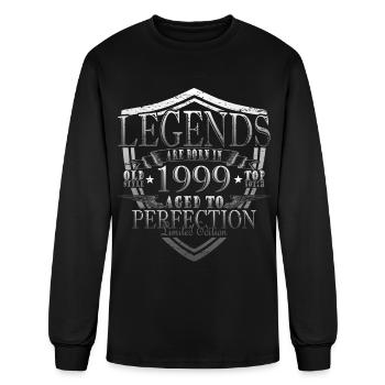 Vintage 1999 Legend Year of birth 1999 Gift - Men's Long Sleeve T-Shirt - black - Front
