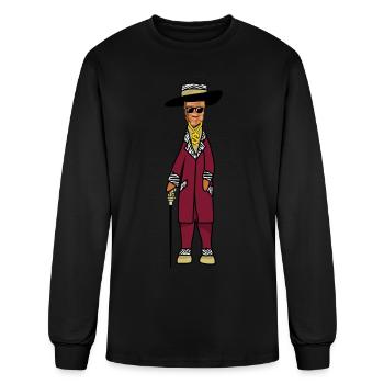 Doner Pimp Dönerspieß Kebab - Men's Long Sleeve T-Shirt - black - Front