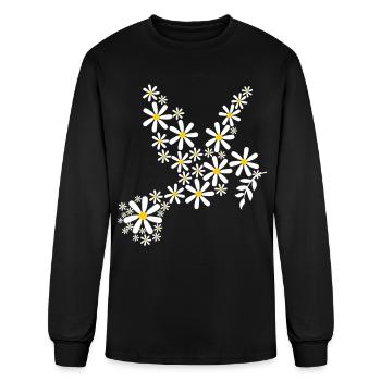 Peace Dust Of Peace Symplock - Men's Long Sleeve T-Shirt - black - Front