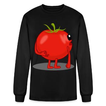 Tomato Circle Game Tomatoes - Men's Long Sleeve T-Shirt - black - Front