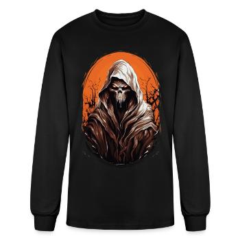 Spooky Halloween Grim Reaper - Men's Long Sleeve T-Shirt - black - Front
