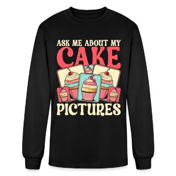 Cake Artist - Men's Long Sleeve T-Shirt - black - Front