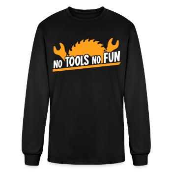 Craftsman DIY Tools Tool - Men's Long Sleeve T-Shirt - black - Front
