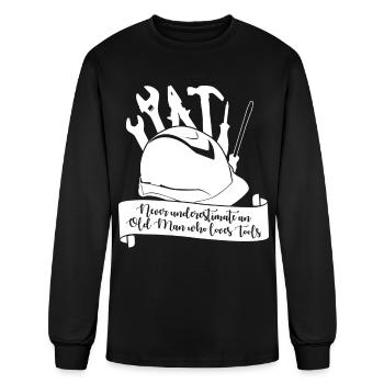 Craftsman Tool DIY Tools - Men's Long Sleeve T-Shirt - black - Front