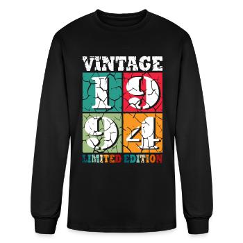 40th birthday Vintage 1994 40 years - Men's Long Sleeve T-Shirt - black - Front