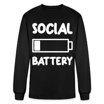 Autism Autist Autistic - Men's Long Sleeve T-Shirt - black - Front